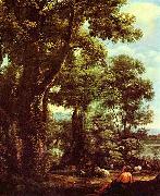 Claude Lorrain Landschaft mit Ziegenhirt Spain oil painting artist